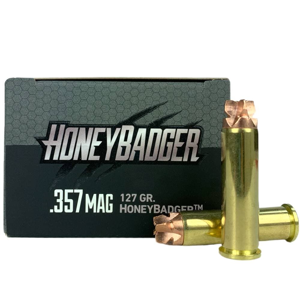 Black Hills Ammunition Honeybadger .357 Mag 127 GR 50RD Box
