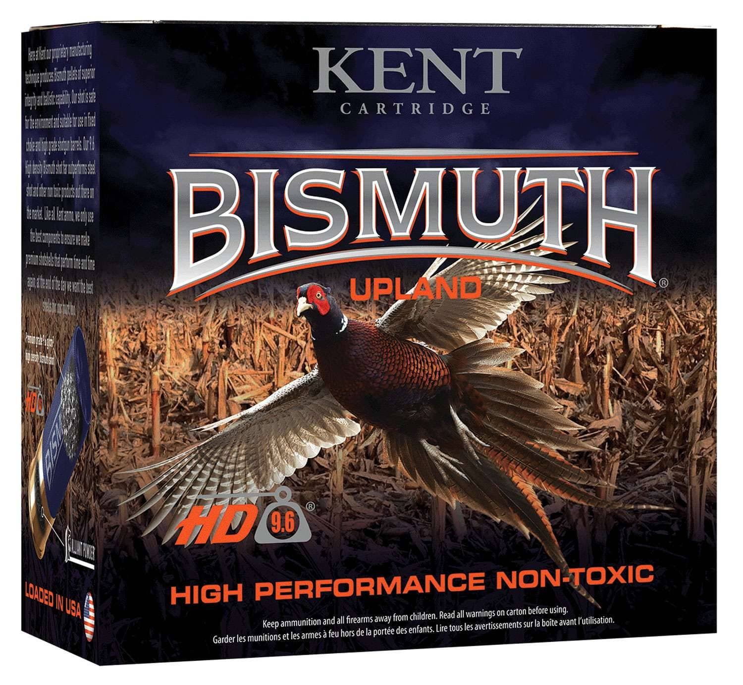 Kent Cartridge B16U285 Bismuth Upland 16 Gauge 2.75 1 Oz 5 Shot 25 Bx 10 Cs