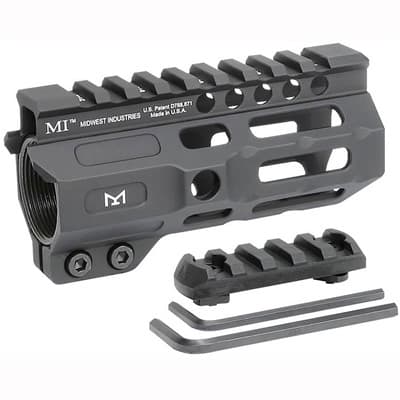 Midwest Industries, Inc. Combat Handguard M-Lok Aluminum 4.5 Black
