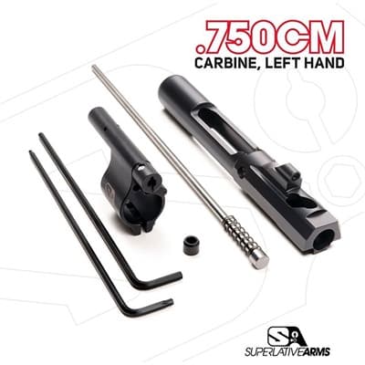 Superlative Arms Superlative Arms Llc Ar-15 Adjustable Gas Block .750" Clamp on Melonite - view 5