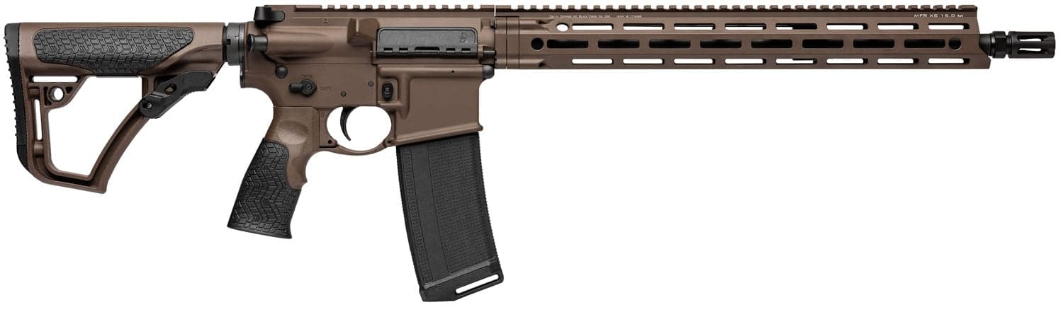 Daniel Defense DDM4 V7 5.56 Semi-Automatic Rifle, Brown - 02-128-02338-047