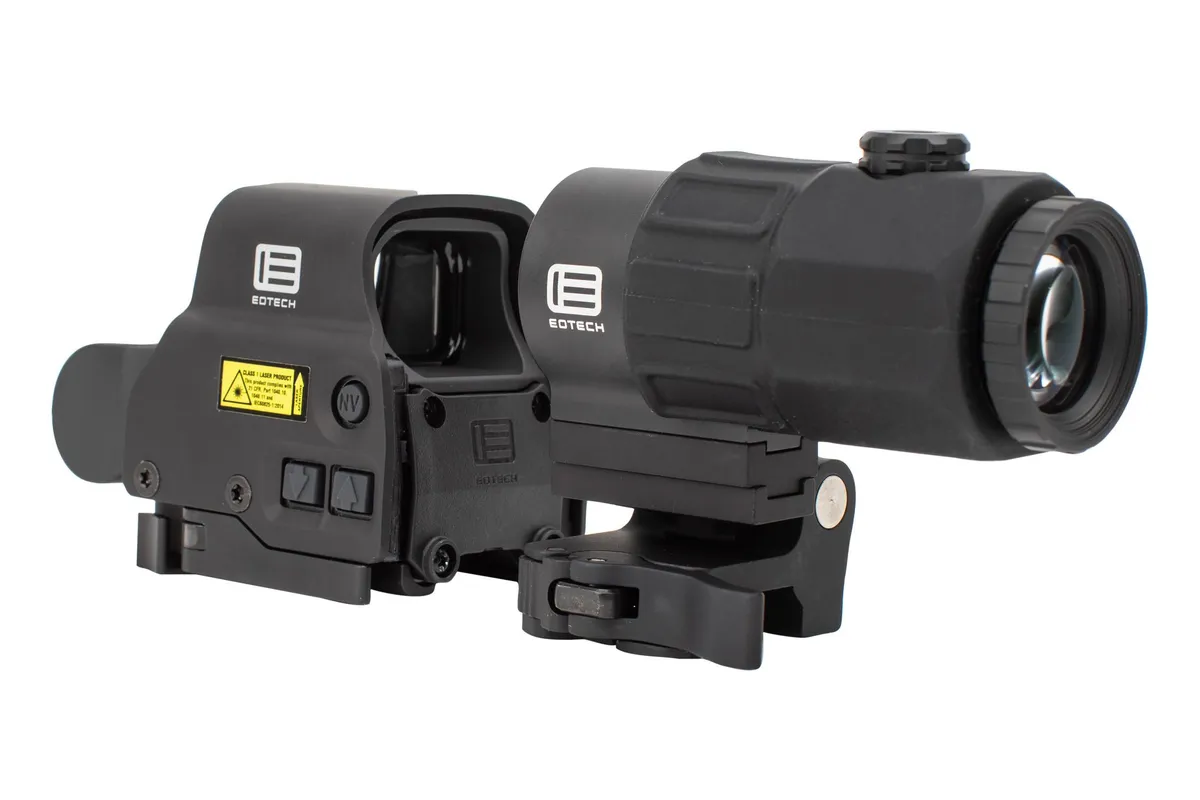 EOTECH EXPS3-4 HWS and G45 Magnifier - Optic - view 3
