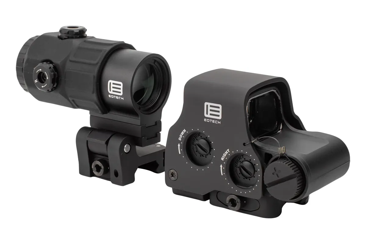 EOTECH EXPS3-4 HWS and G45 Magnifier - Optic - view 1
