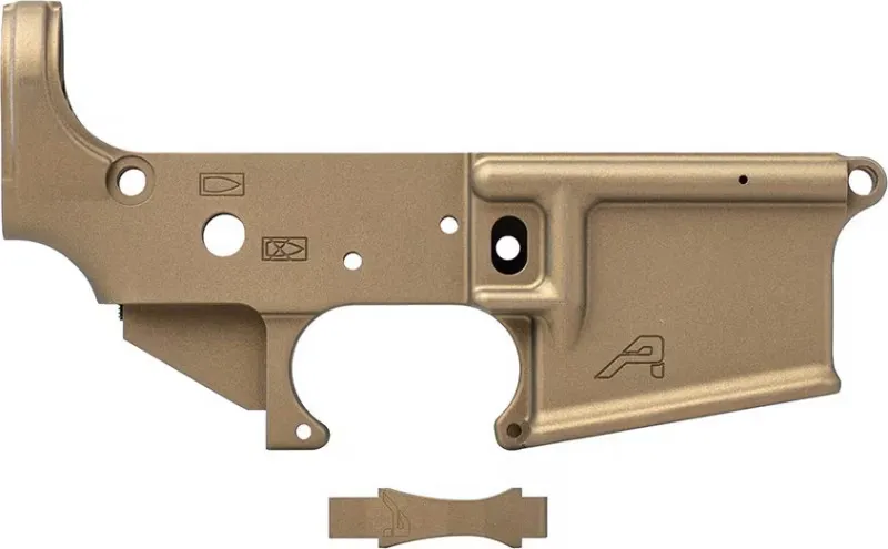 Aero Precision Stripped Ar-15 Lower Receiver - Gen 2 - Burnt Bronze Cerakote - Lower Receiver for AR-15 - view 2