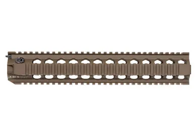 Bravo Company Manufacturing Qrf-12 Quad Rail Free Float Ar-15 Handguard - 12.62" - Flat Dark Earth - Handguard for AR-15 - view 1