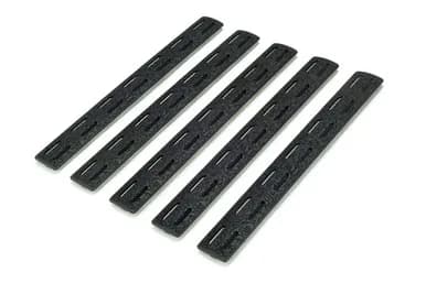 Bravo Company MCMR MLOK Compatible 5.5" Rail Panel Kit 5/Pack, Black - BCM-MCMR-RP-BLK-5 - Handguard for AR-15 - view 1
