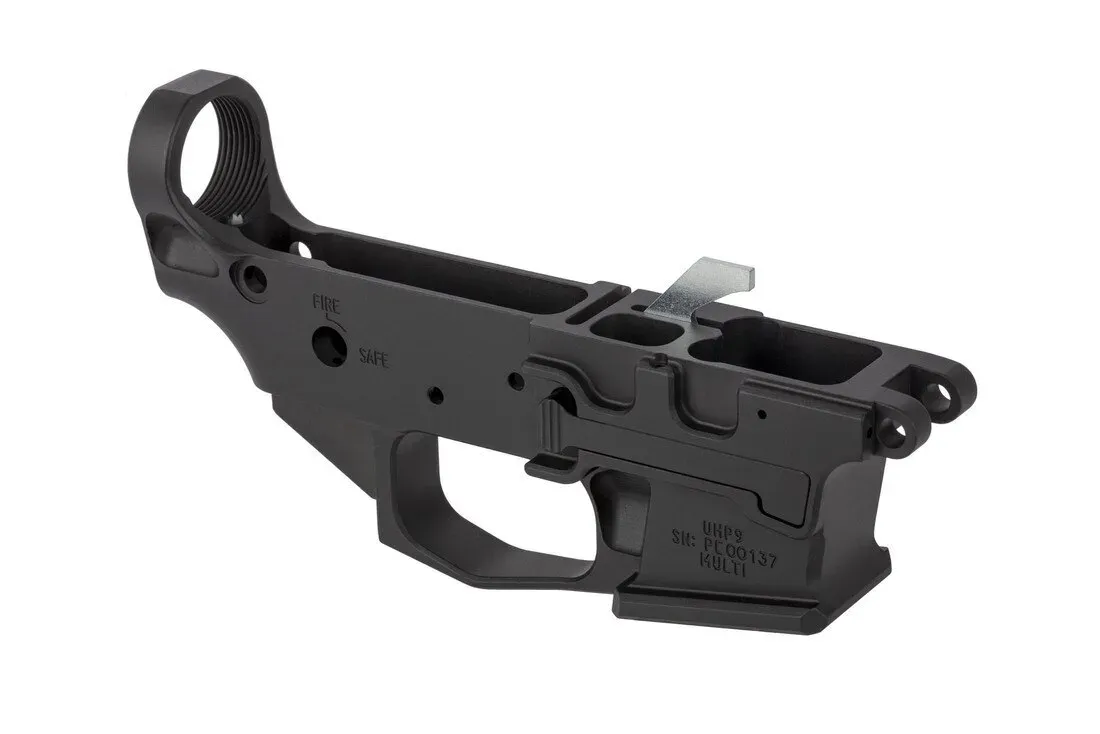 Cross Machine Tool Uhp9 Pistol Caliber Stripped Ar-15 Lower Receiver (Non California Compliant) - Lower Receiver for AR-15 - view 1