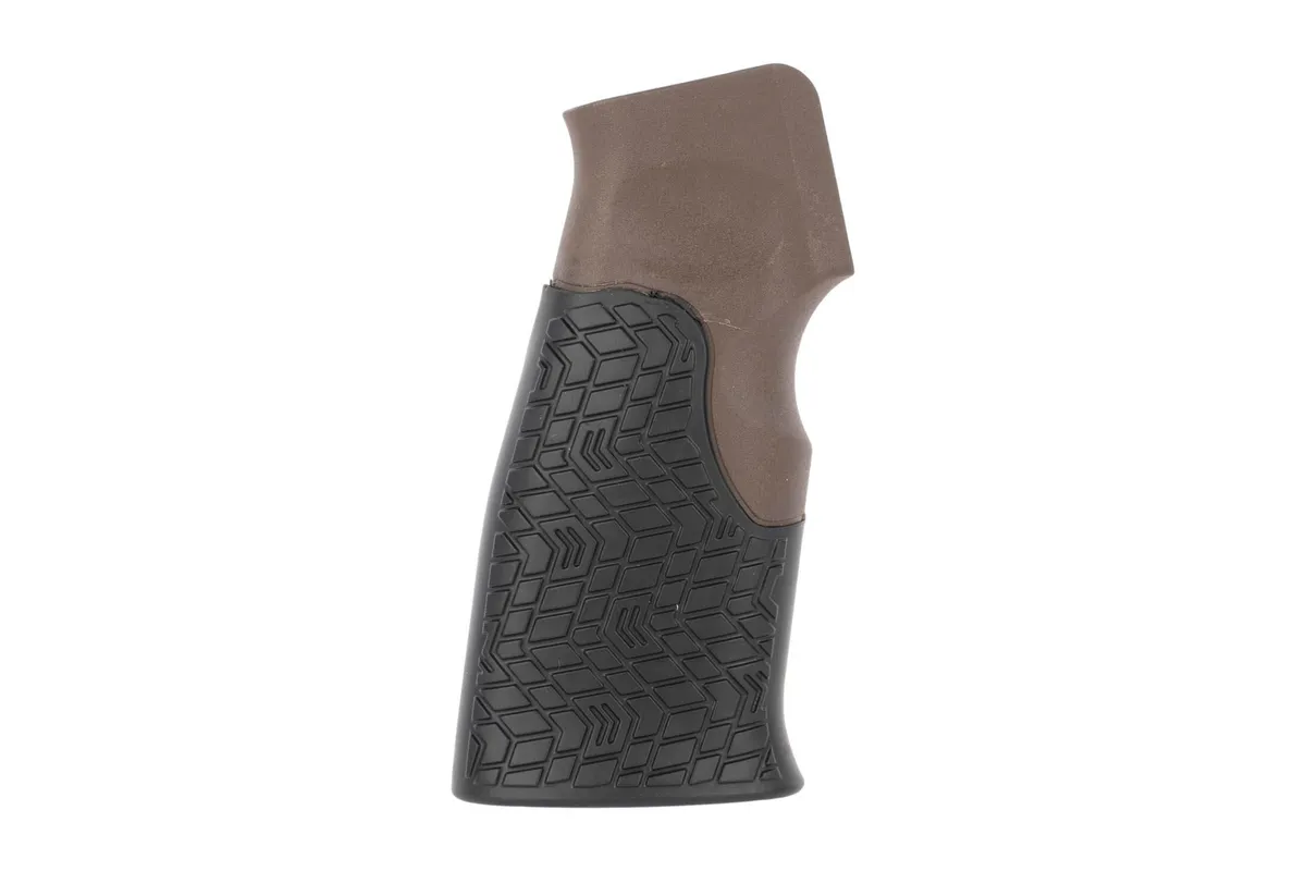 Daniel Defense Overmolded Pistol Grip Mil-Spec+ (No Trigger Guard) - Mil-Spec+ Brown - Pistol Grip for AR-15 - view 1