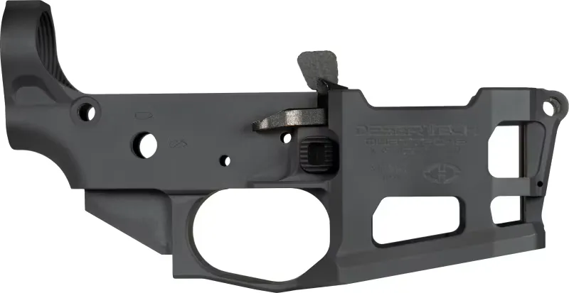 Desert Tech Quattro-15 .223 Remington AR Lower, Black - QTRLR15B53 - Lower Receiver for AR-15 - view 1