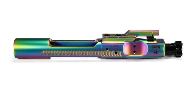 Faxon Firearms 5.56 M16 Bolt Carrier Group Nitride Chameleon PVD - Bolt Carrier Group for AR-15 - view 1