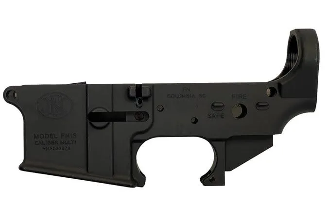 Fn America Fn15 Stripped Ar-15 Lower Receiver - No Logo - Lower Receiver for AR-15 - view 1