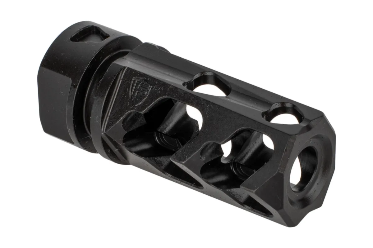 Fortis Manufacturing Fortis Control 300 Blk Muzzle Brake 5/8x24 - Black - Muzzle Device for AR-15 - view 1