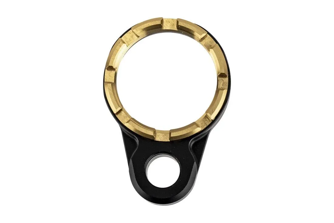 Fortis Manufacturing Fortis Le Ar-15 End Plate System - K1 Gold - End Plate for AR-15 - view 1