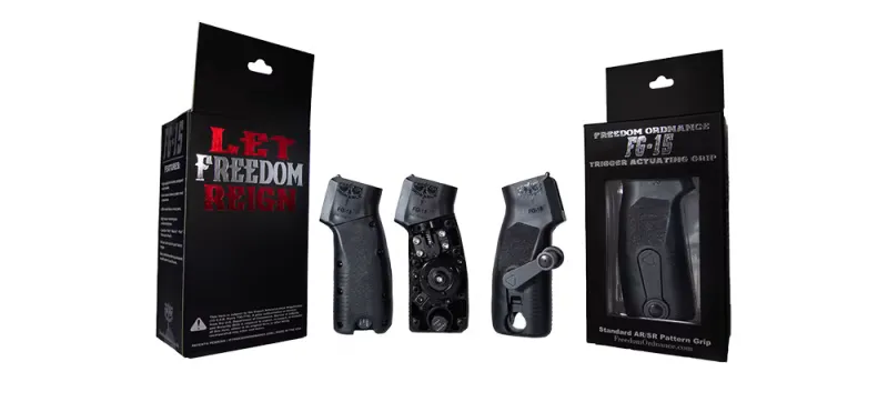 Freedom Ordnance FG-15 Trigger Actuating Grip - FG-15 - Pistol Grip for AR-15 - view 2