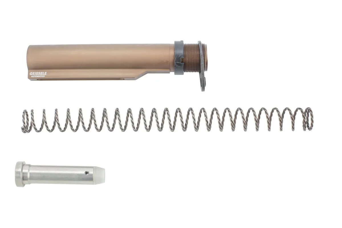 Geissele Automatics Premium Mil-Spec Buffer Tube Assembly With Super 42 H2 - Ddc - Buffer Tube Assembly for AR-15 - view 1