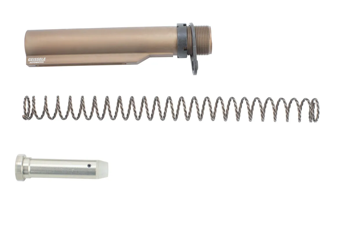 Geissele Automatics Premium Mil-Spec Buffer Tube Assembly With Super 42 H3 - Ddc - Buffer Tube Assembly for AR-15 - view 1