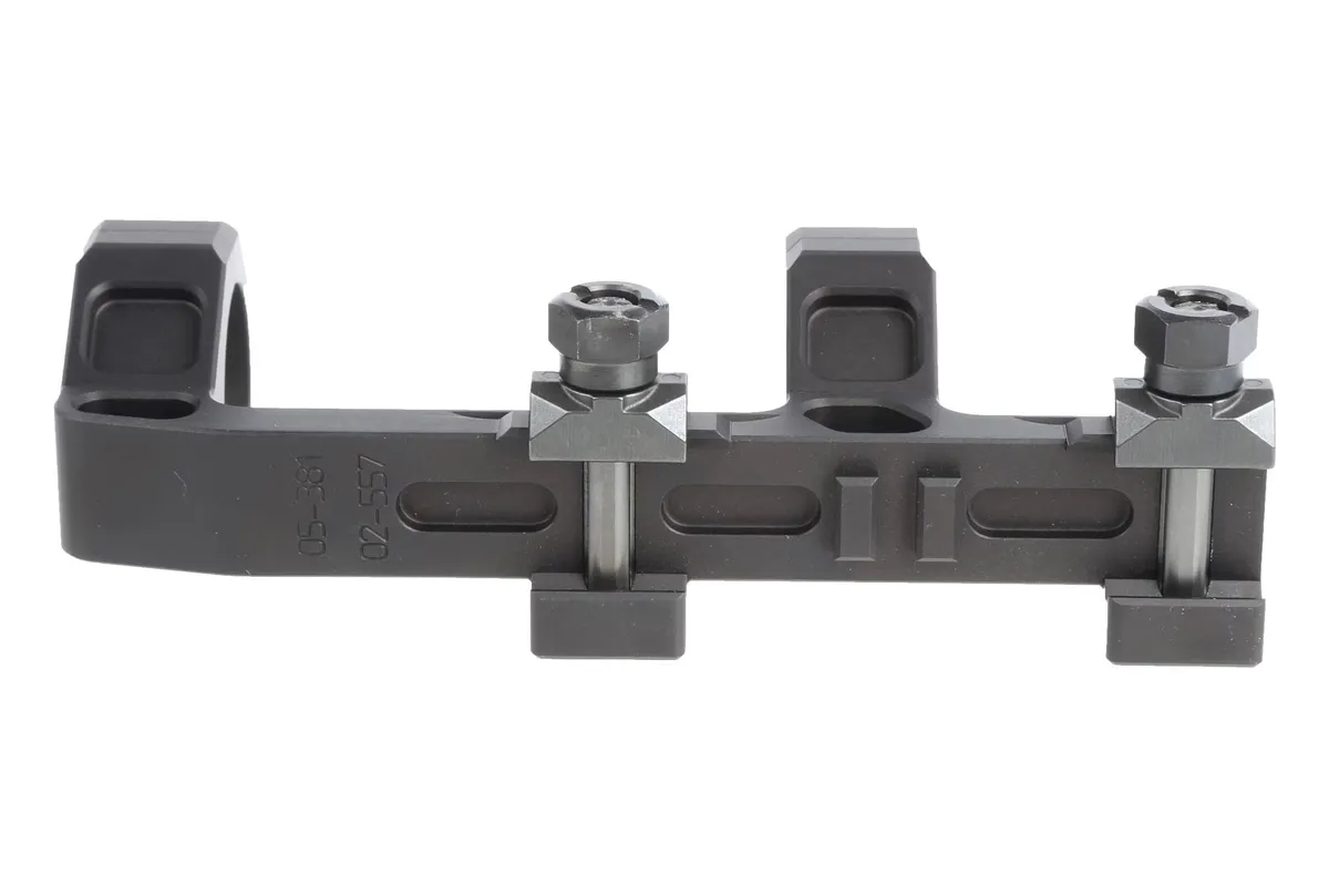 Geissele Automatics Super Precision AR-15/M4 30mm 7075 T6 Aluminum Extended Scope Mount, Hardcoat Anodized Black - 05381B - Optic Mount - view 5