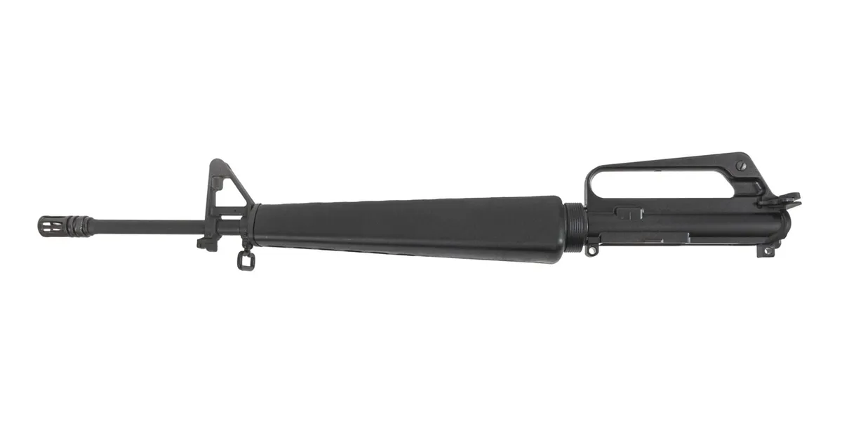 Harrington & Richardson Retro M16A1 20" AR-15 Upper 5.56 1:12 Rifle Length, Black - Upper Receiver for AR-15 - view 1