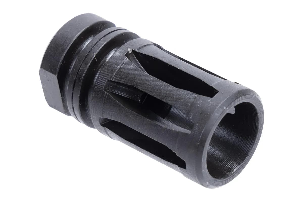 Kak Industry 9mm A2 Flash Hider - 1/2x36 - Muzzle Device for AR-15 - view 1