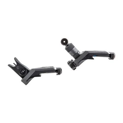 Knights Armament Ar-15 Flip-Up 45 Degree Offset Sight Set Clamp Mount Blk - Iron Sights for AR-15 - view 2