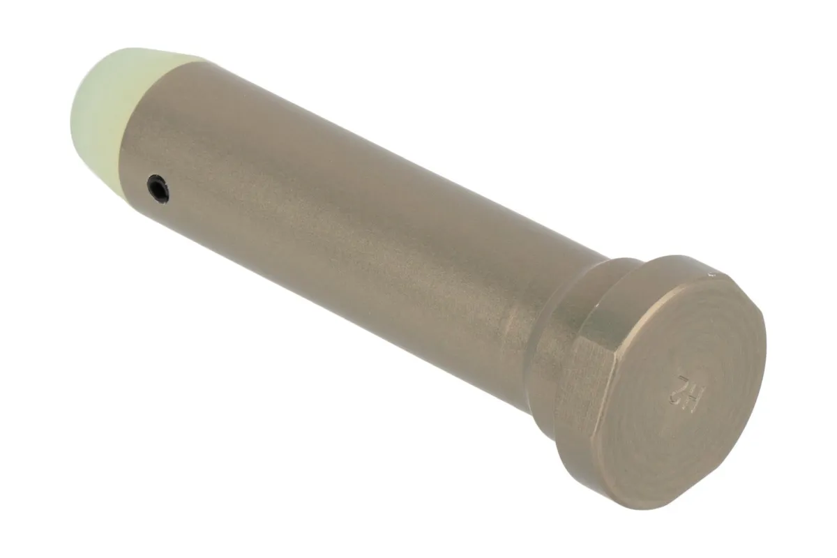 LBE Unlimited AR-15 Carbine Length H2 Heavy Buffer, Gold - ARBUFF-H2 - Buffer for AR-15 - view 3