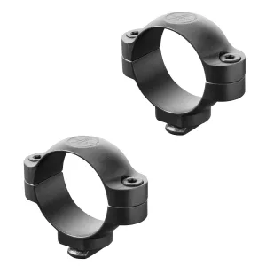 Leupold 34mm Medium 2-Piece Dual Dovetail Scope Rings, Matte Black - 173547 - Optic Mount - view 1