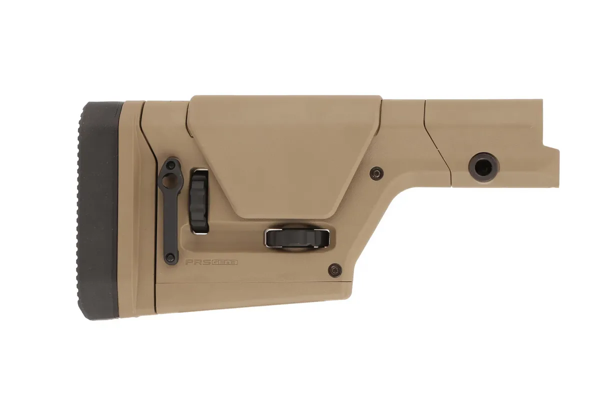 Magpul Ar-15 Prsgen3 Precision Stock Adjustable Rifle Length Fde - Stock & Brace for AR-15 - view 1