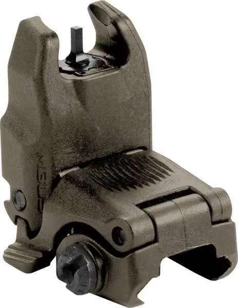 Magpul MBUS AR-15 Iron Sight GEN 2 Front Flip Up, ODG - Iron Sights for AR-15 - view 1