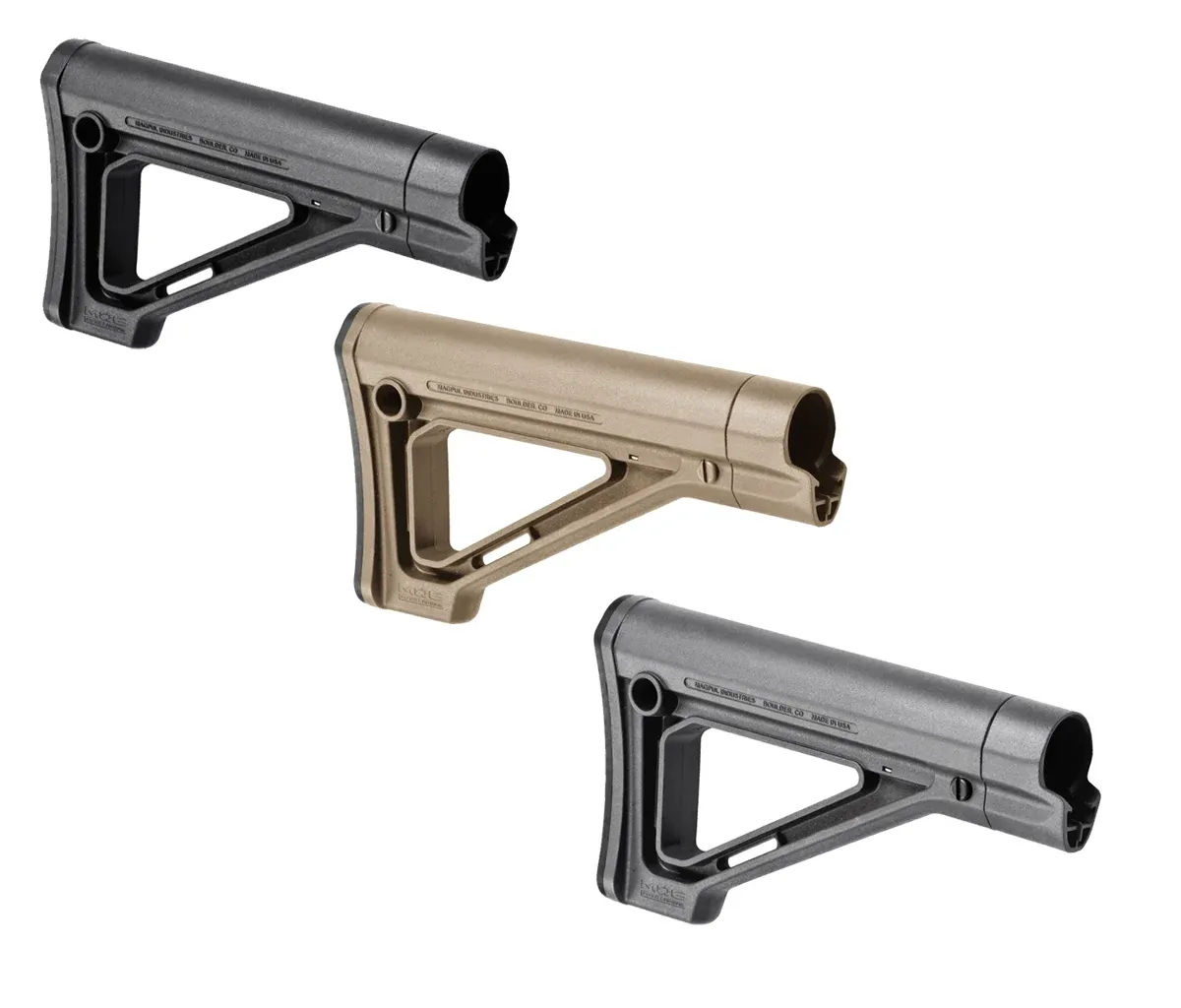 Magpul MOE Fixed Stock - Stock & Brace for AR-15 - view 1