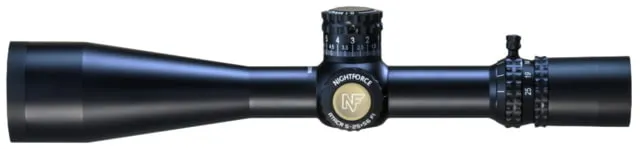 Nightforce DEMO NightForce ATACR 5-25x56mm ZeroStop Rifle Scope 34mm Tube First Focal Plane MOA-XT Reticle Black C648 - Rifle Scope - view 1