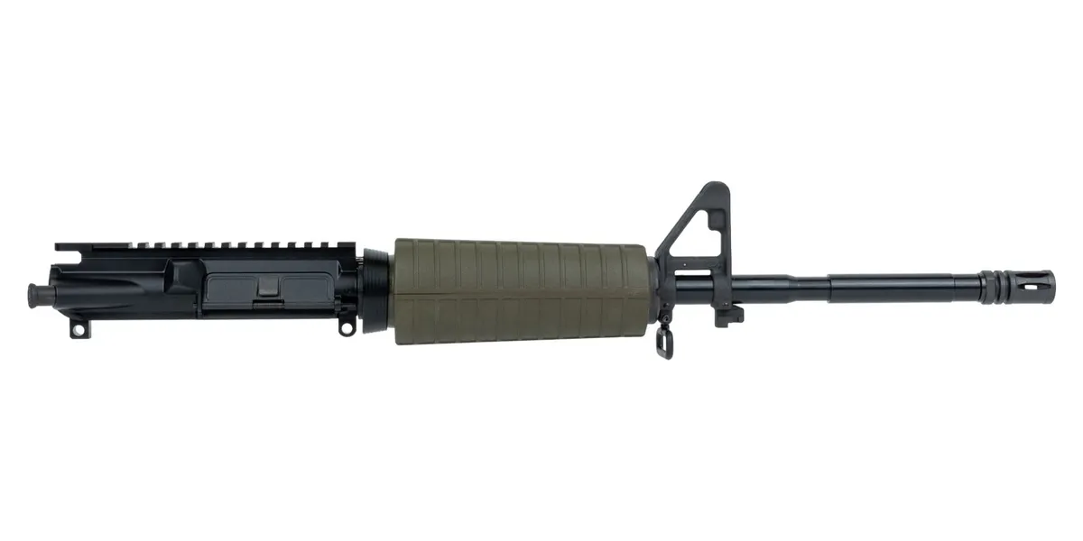 Palmetto State Armory PSA 16" Classic M4 Freedom Upper No BCG & Charging Handle, OD Green - Upper Receiver for AR-15 - view 1
