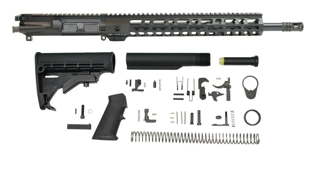 Palmetto State Armory PSA 16" Mid-Length 5.56 NATO 1:7 Nitride 13.5" Lightweight M-Lok Classic Rifle Kit - Upper Receiver for AR-15 - view 1