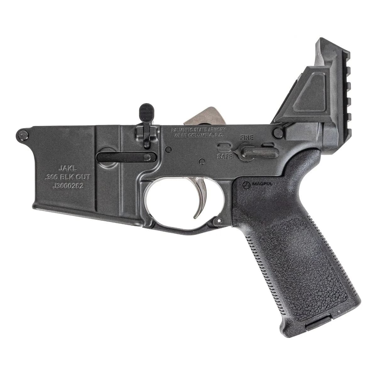 Palmetto State Armory PSA Complete Lower 300BO, JAKL, MOE EPT w/o Brace, Smoke - Lower Receiver for AR-15 - view 2