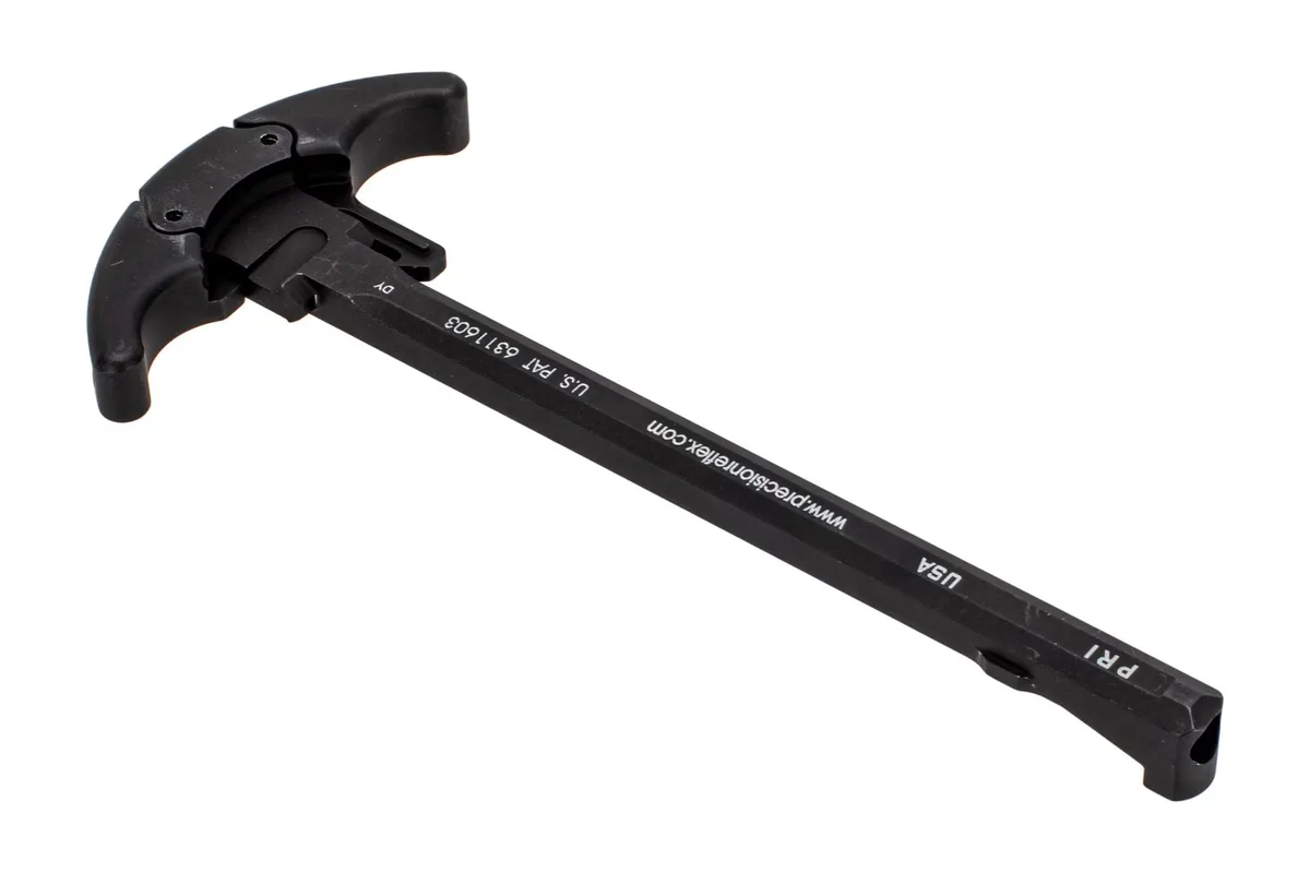 Precision Reflex Pri M84 Gas Buster Ambidextrous Ar-15 Charging Handle - Large Latch - Black - Charging Handle for AR-15 - view 1