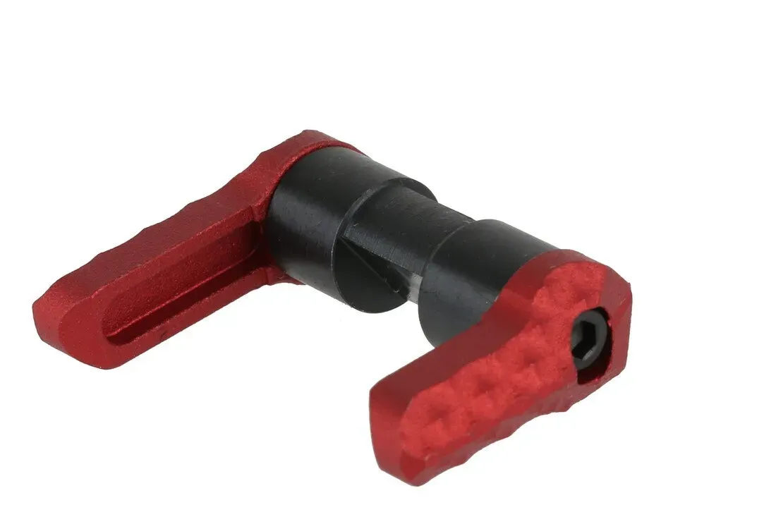 Seekins Precision Ambidextrous Safety Selector - Red - Safety for AR-15 - view 1