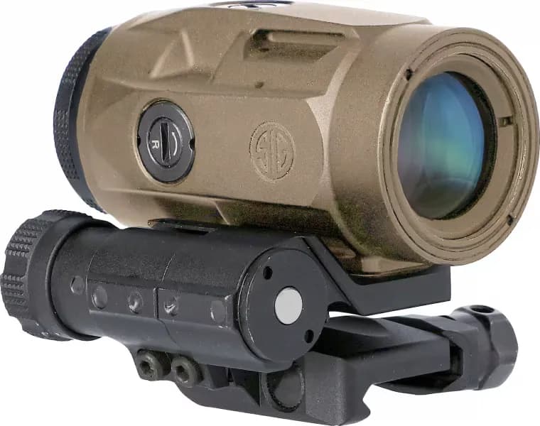 SIG Sauer Juliet 3 Micro 3x Magnifier, FDE - SOJ3M011 - Magnifier - view 2