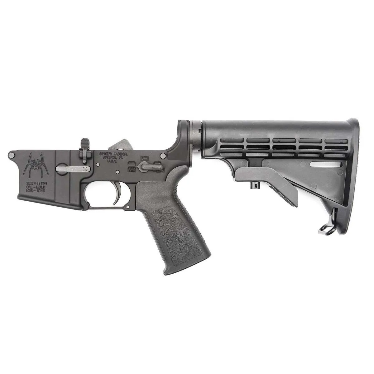 Spike's Tactical Spikes Tactical Ar-15 Complete M4 Lower Receiver - Lower Receiver for AR-15 - view 1