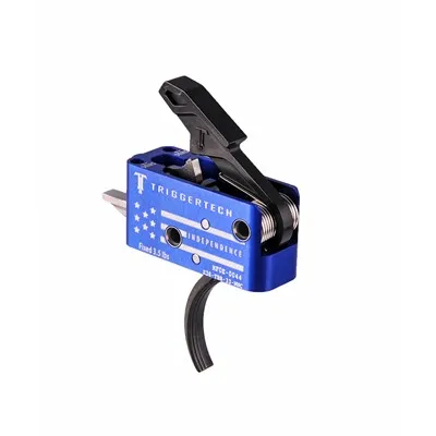 Triggertech Ar-15 Trigger Black Curved, Green Housing 2-5lbs - Trigger for AR-15 - view 1