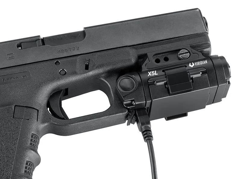 Viridian X5L Gen 3 Green Laser and Tactical Light - Black - Light - view 5