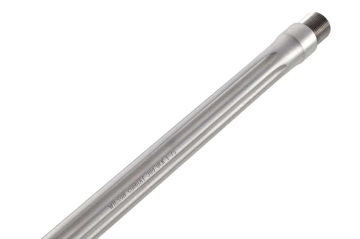 Wilson Combat Recon Barrel 300blk 16 Fluted Pistol Gas Stainless 1-7 - Barrel for AR-15 - view 3