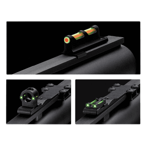 TruGlo Tru-Bead Turkey Fiber Optic Sight Set w/ Interchangeable Rear Sights -TG950X