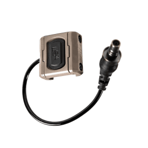 Unity Tactical ModButton Lite Remote Switch - Single Lead Polymer 1.30" for Tactical Efficiency - MBL-FDE-CL-4.5
