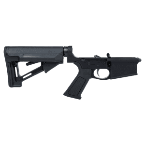 Palmetto State Armory PSA Gen3 PA10 Complete STR 2-Stage .308 Lower With Over Molded Grip
