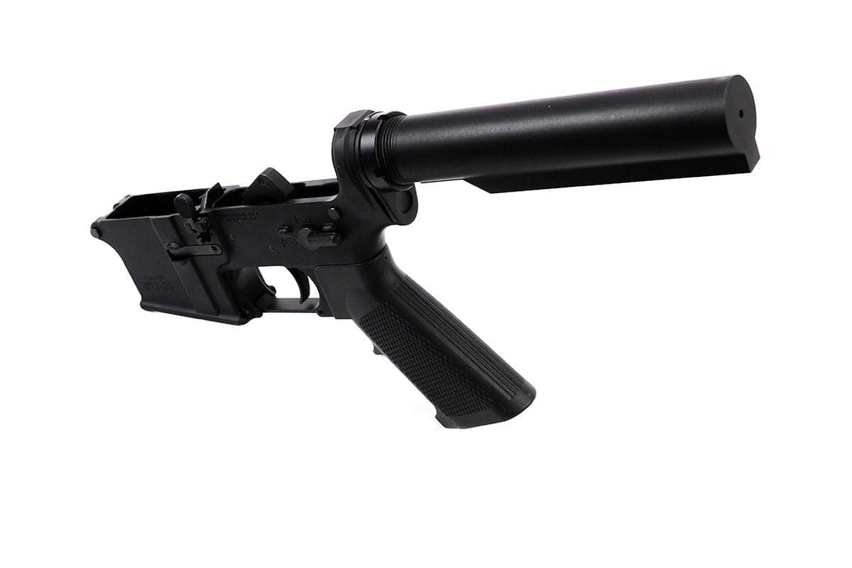 Anderson Manufacturing Anderson No Logo Complete Lower Receiver - No Stock - view 2