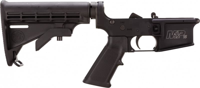 Smith & Wesson M&P15 Complete Lower 5.56x45mm/.223 Remington, Black - 812002