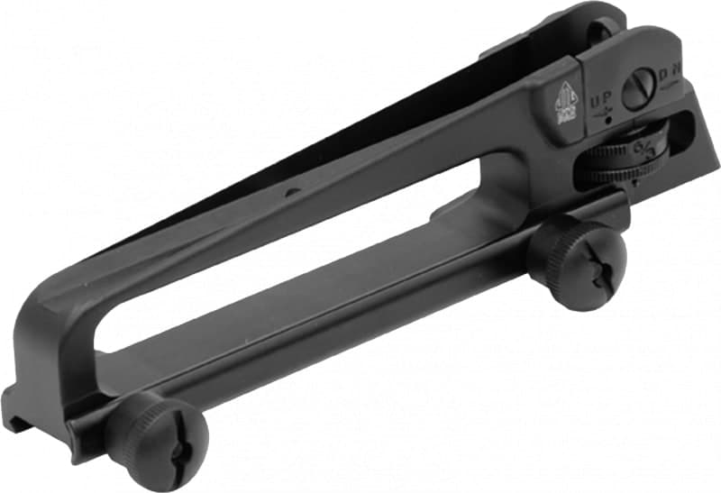 Leapers UTG 1-Piece AR-15 Carry Handle Sight, Matte Black - TLURS001