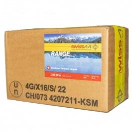 Switzerland Saltech .308 Winchester 147 Grain FMJ, Brass Cased, Reloadable - 500 Round Case - SALTECH308-CASE