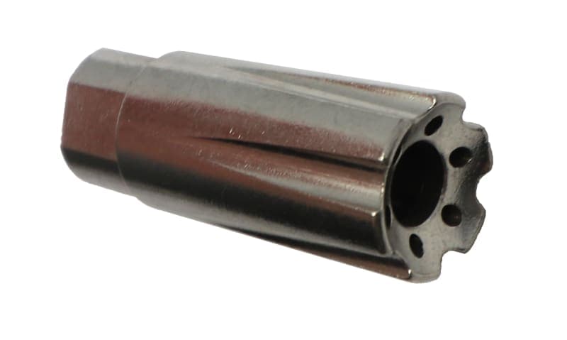 TacFire Tacfire 9mm Linear Compensator - 1/2x36 - Stainless Steel - view 1