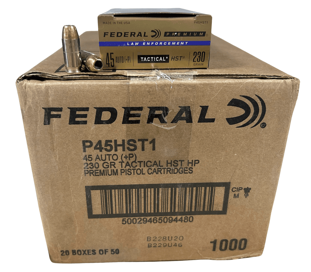 Federal Prem HST 45ACP 230GR JHP 1