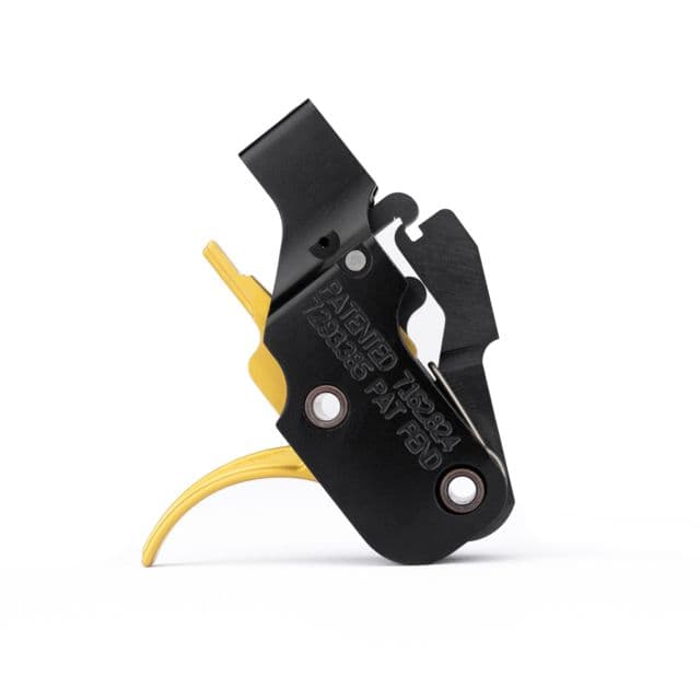 American Trigger Corporation American Trigger Corporation Ar Gold Flat Trigger Adjustible - view 1